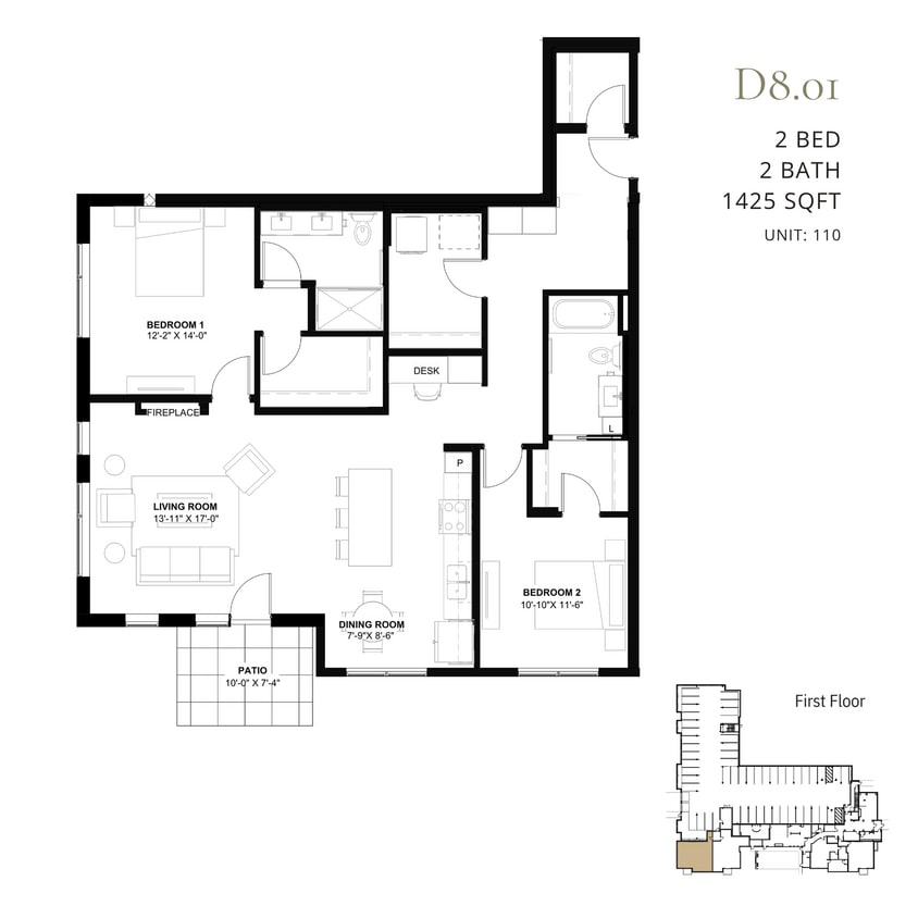 Floor Plan - D8.01