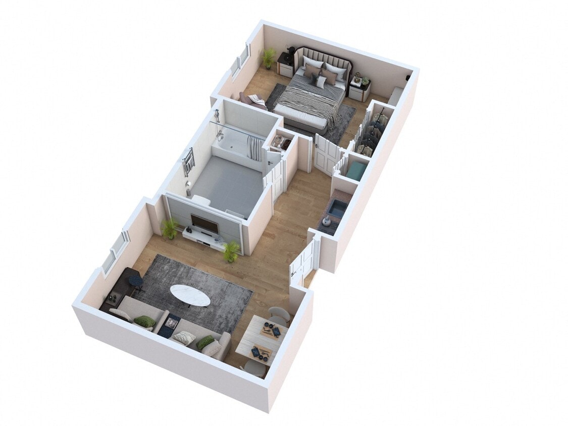 Floor Plan - The Leandro Suite