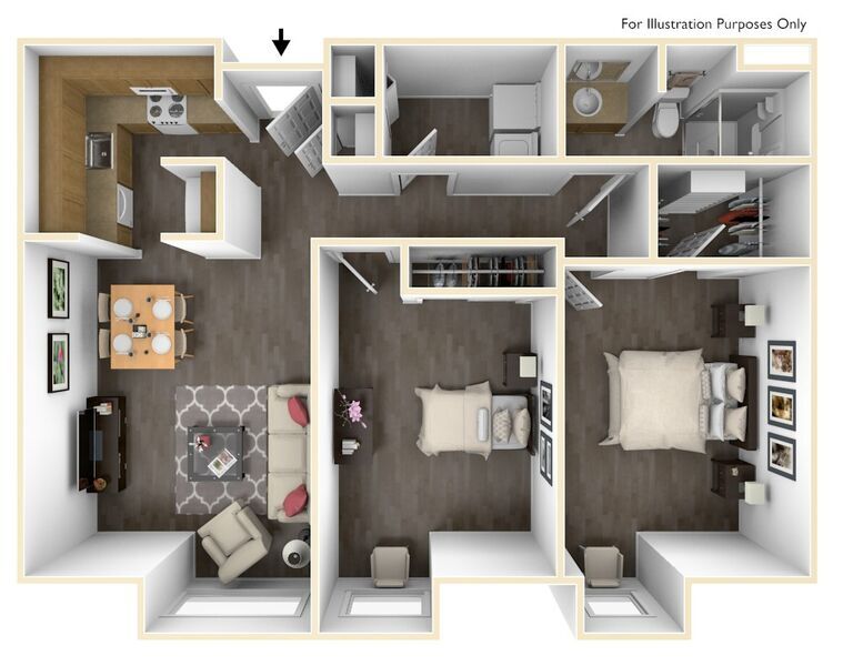 Floor Plan - 2.1C