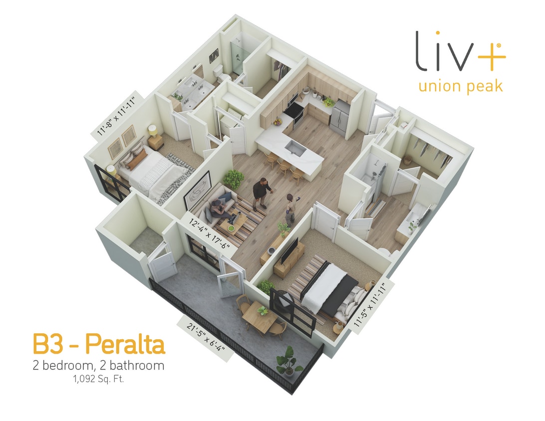 Peralta Floor plan - Peralta
