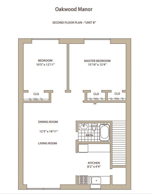 2BR/1BA - 2BR/1BA
