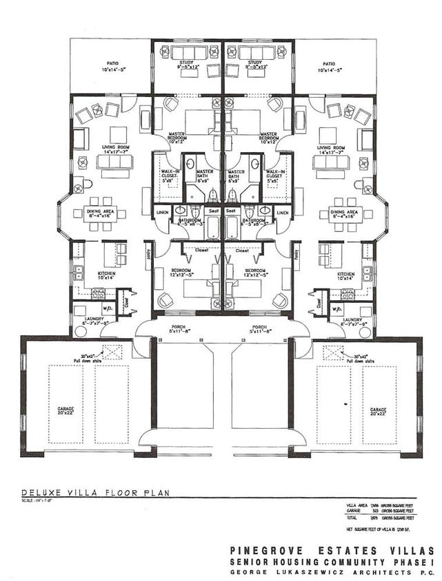 Deluxe Villa Floor Plan - Pine Grove Extended Deluxe