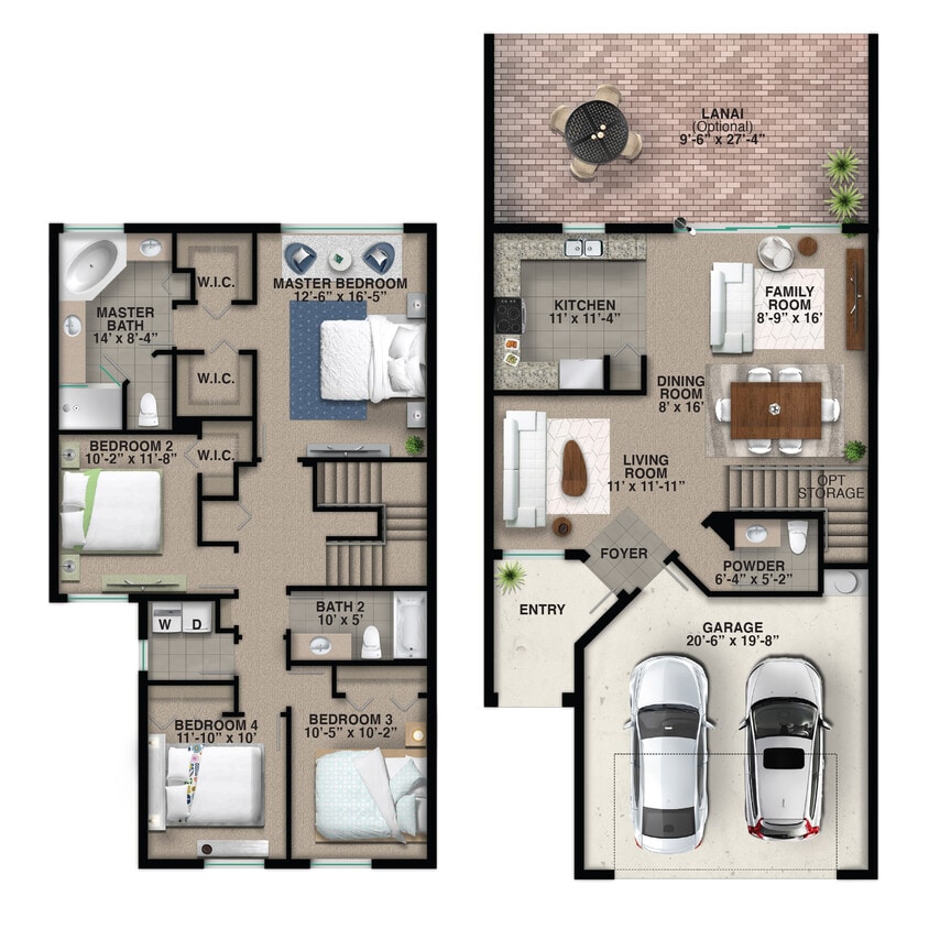 Floor Plan - Da Vinci (D1)