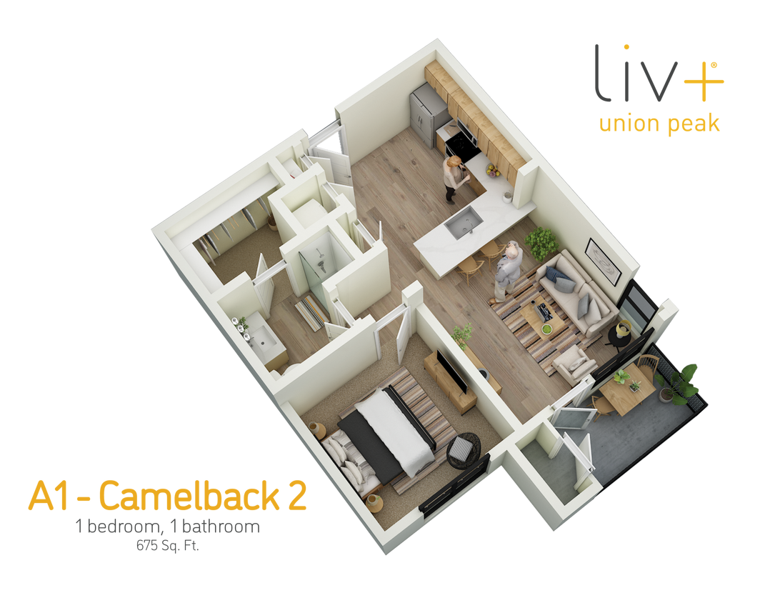 Camelback 2 Floor plan - Camelback 2