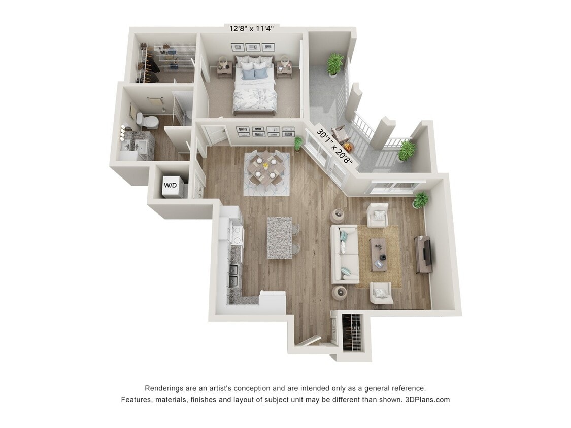 Floor Plan - 1C
