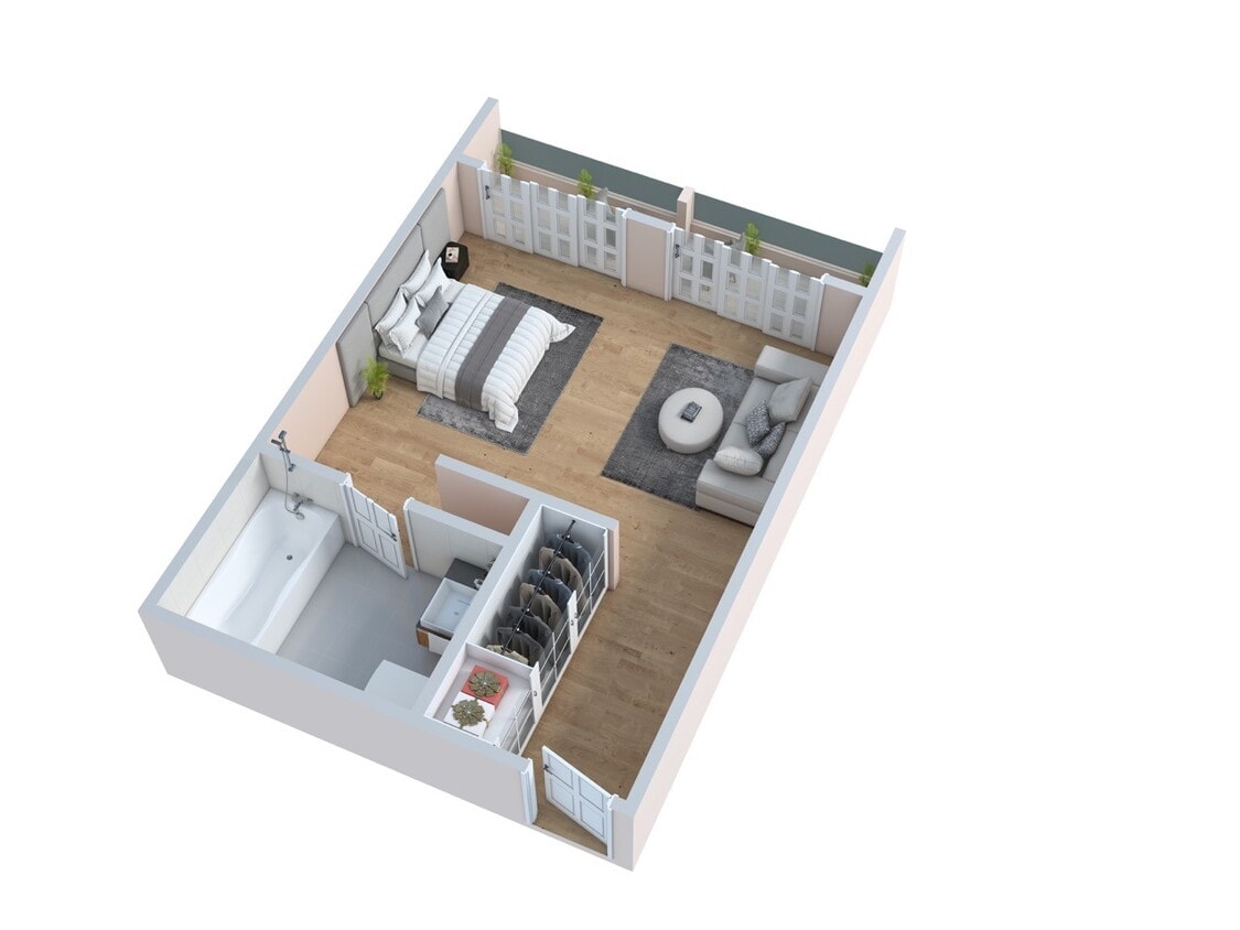 Floor Plan - Studio
