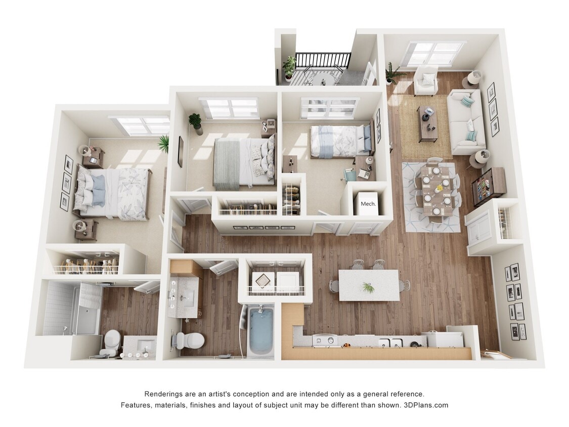 Floor Plan - 3B