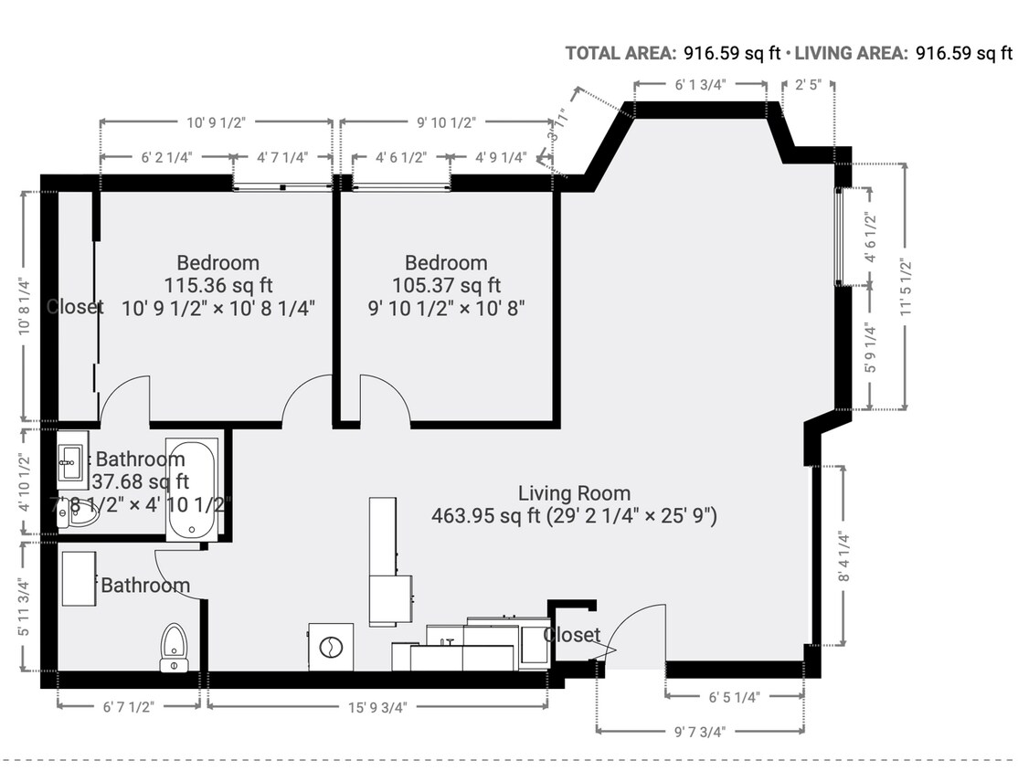 Floor Plan - Greenwood-2-2-917-Vaulted