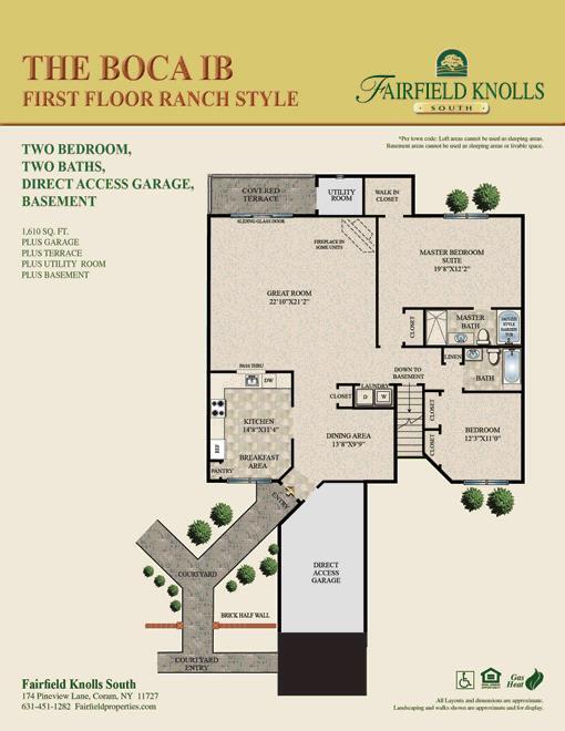 Floor Plan - The Boca IB