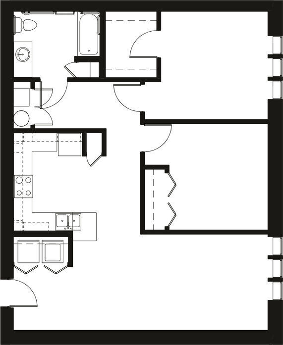 Floor Plan - The Stella 50%