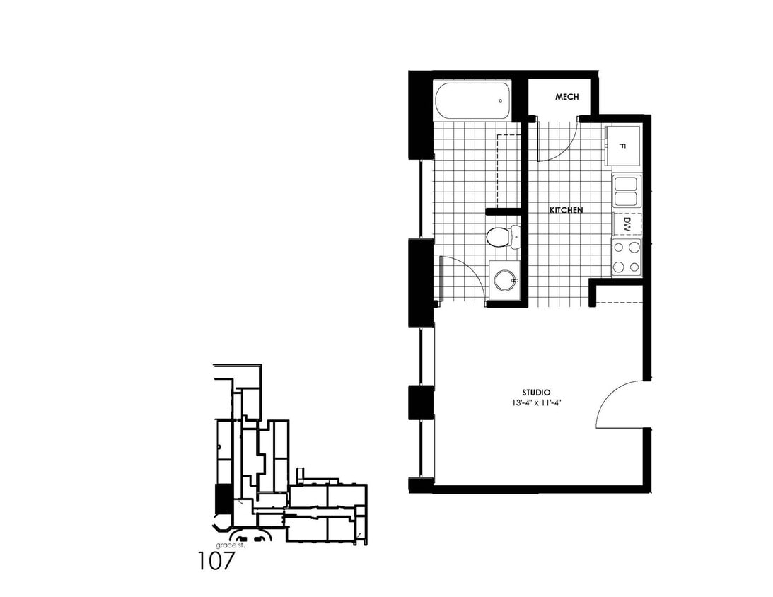 Floor Plan - Studio - 426