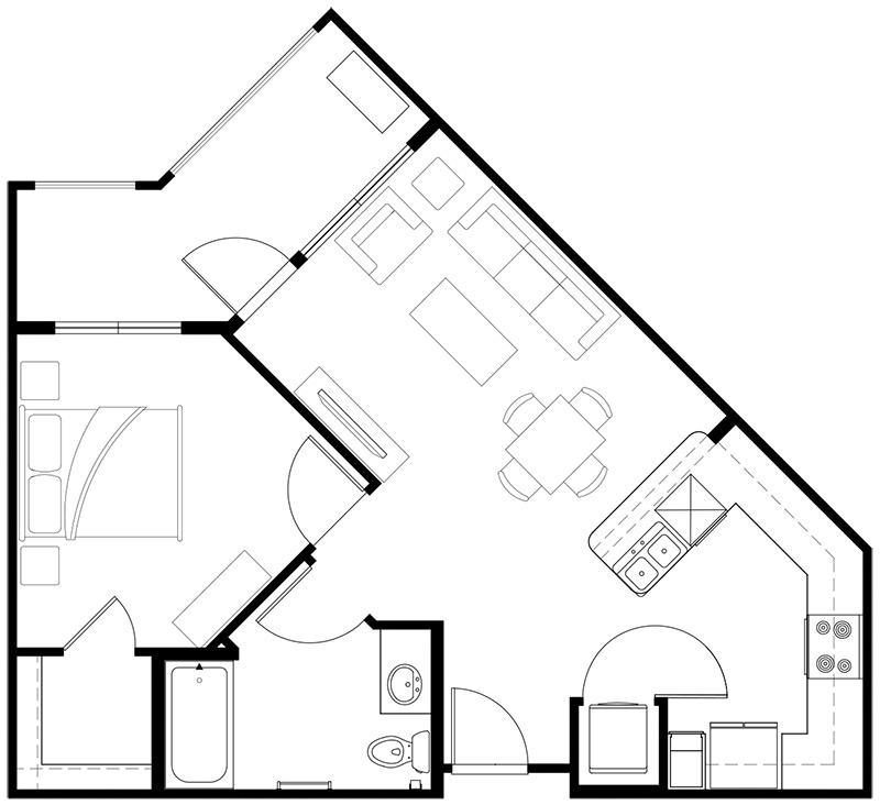 Floor Plan - A2 | Age 55+