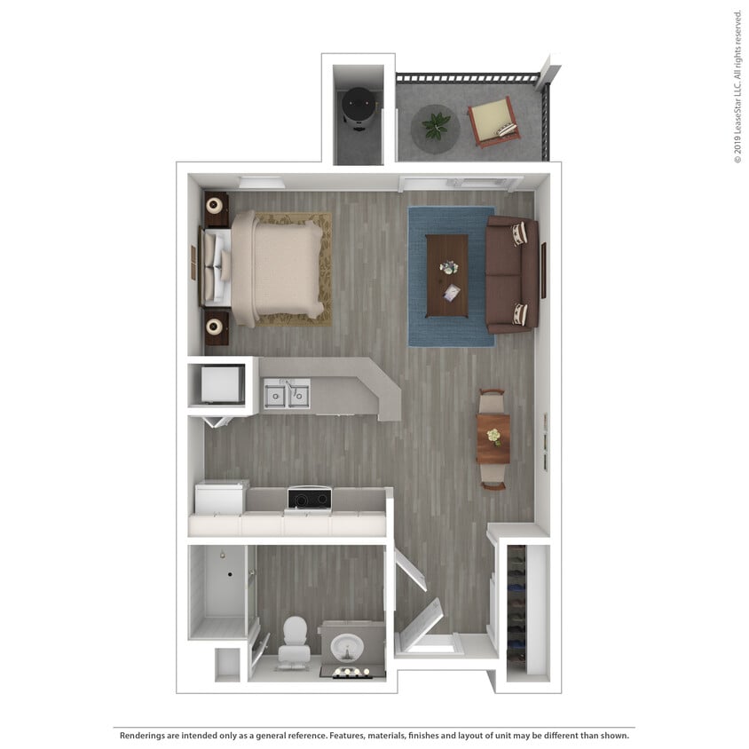 Floor Plan - Studio