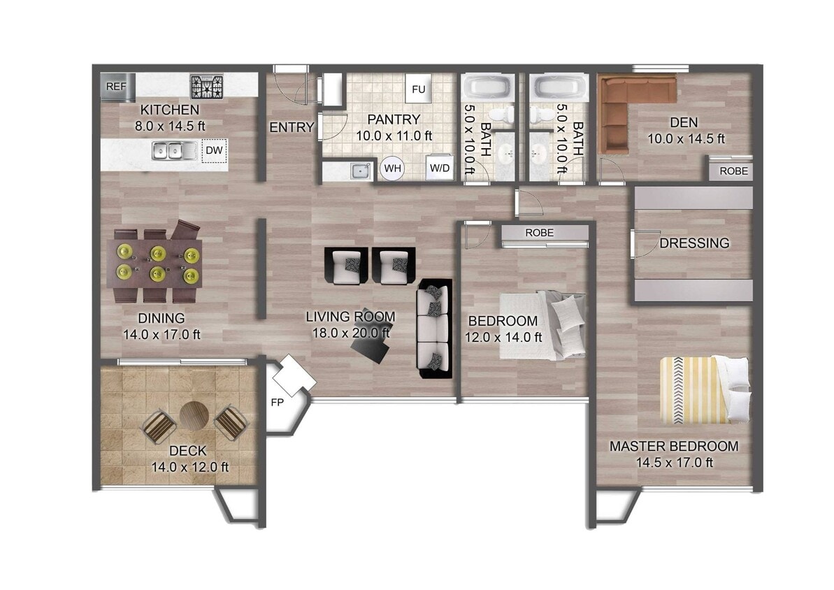 Floor Plan - Penthouse Updated