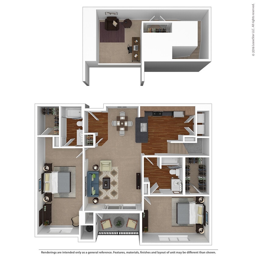 Floor Plan - Cameron 2 Loft