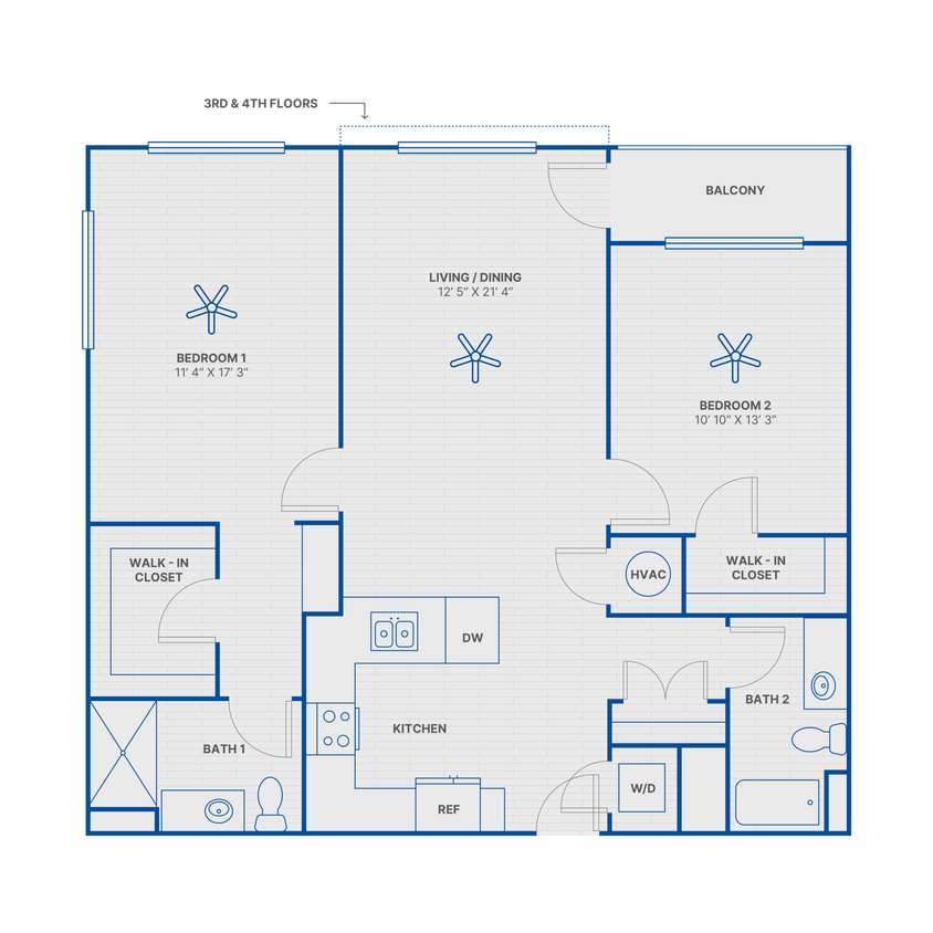 Montauk floor plan The Village at Compass Pointe - Montauk