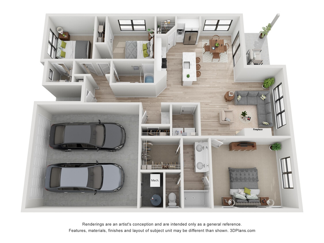 Floor Plan - The Ridge | Single-Level with Basement
