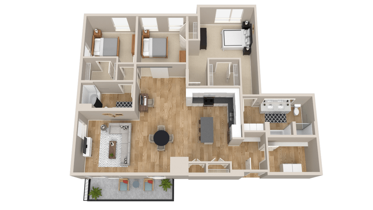 Floor Plan - Ingrid - Jr. Penthouse