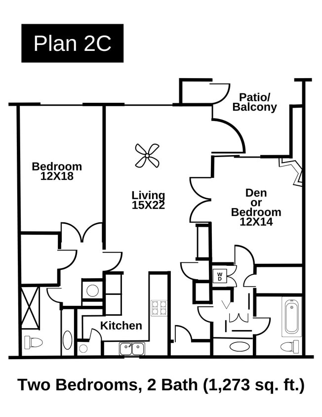 Floor Plan - 2C Standard