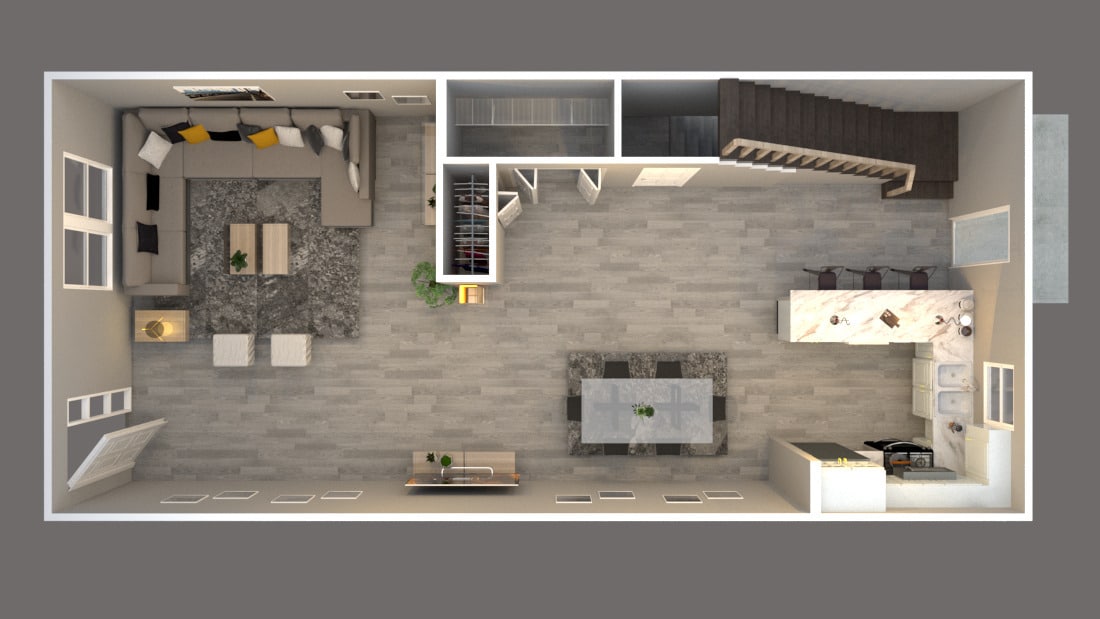 3 Bedroom Townhome - 3 Bed Townhome