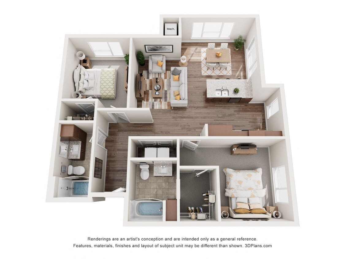 Floor Plan - B3 60