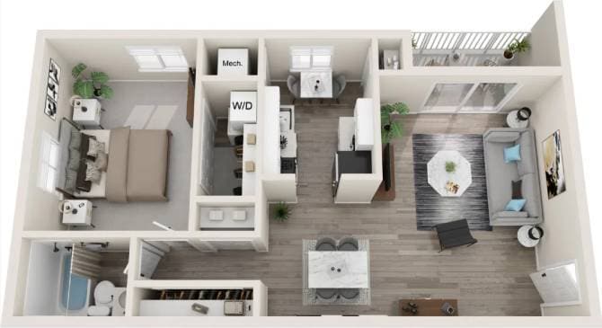Floor Plan - The Monroe II