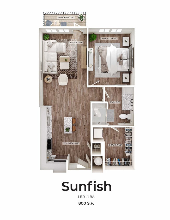 Floor Plan - Sunfish