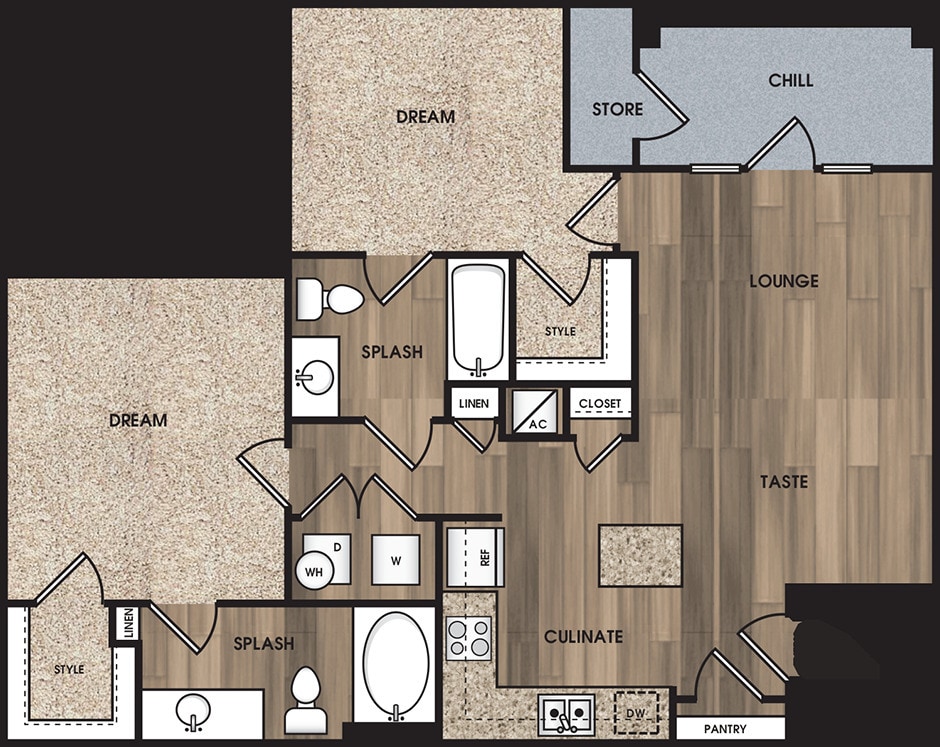 Floor Plan - The Renfro