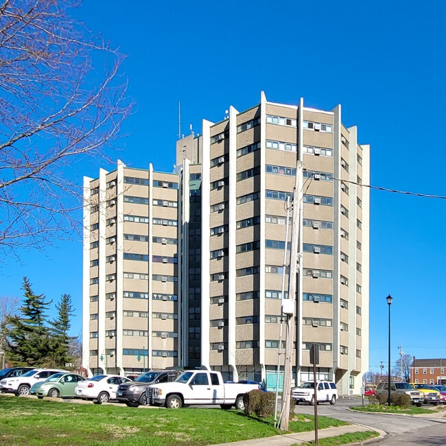 From the southeast - Beecher Plaza Rental