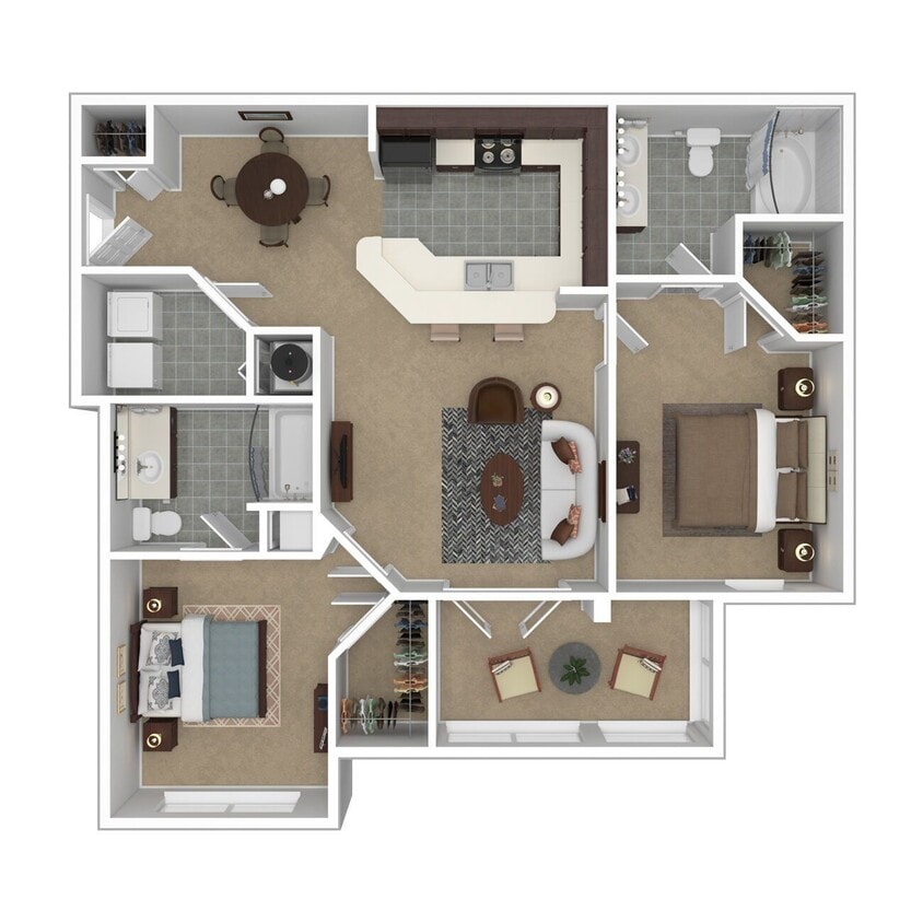 Floor Plan - The South Hampton
