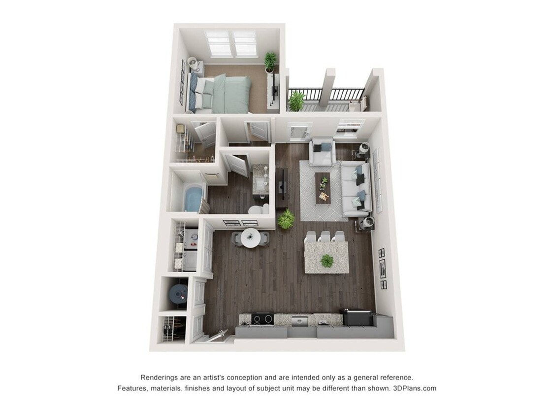 Harmony | 1x1 | 746 sq ft - Harmony