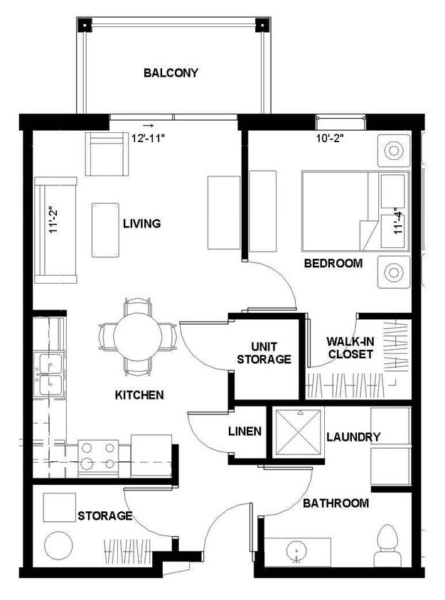 Floor Plan - 1A 60%