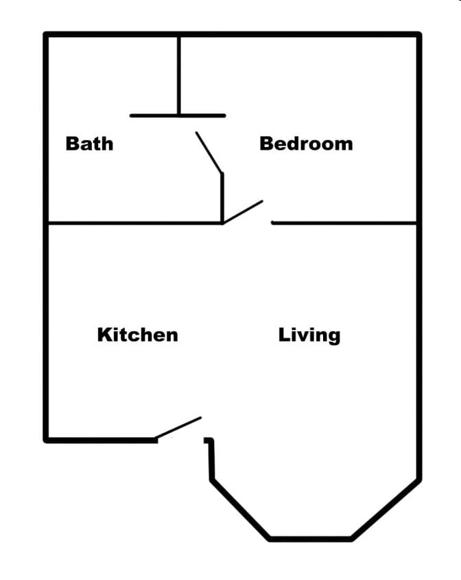 1BR/1BA - ML1-1X1-MKT-L