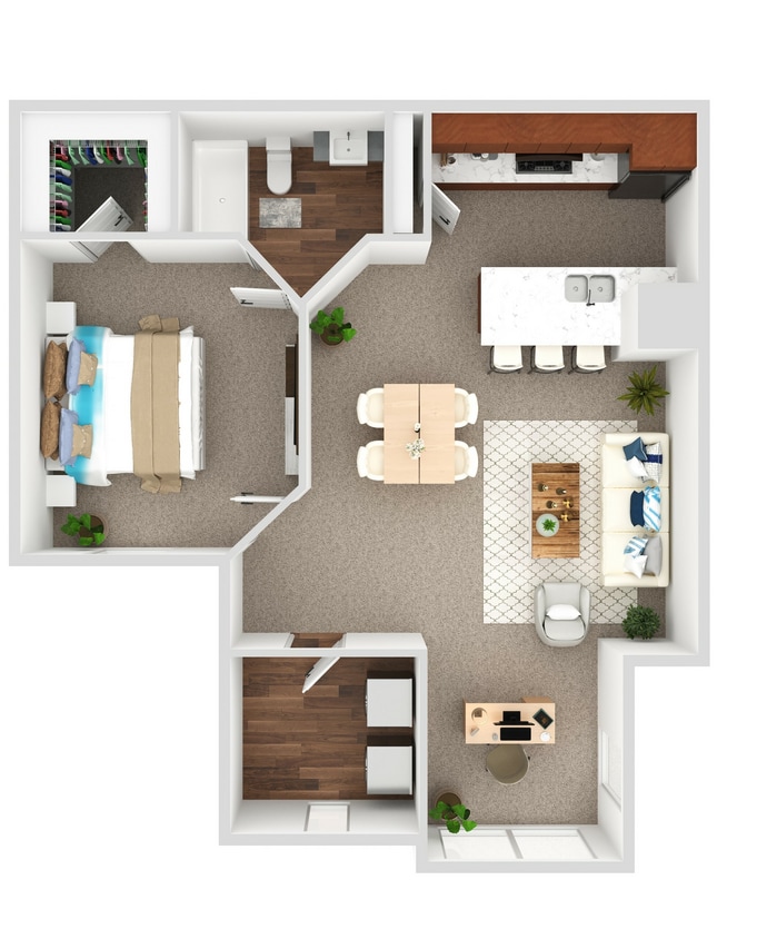 A1 Sandpiper.jpg - A1 Sandpiper - 1 Bedroom, 1 Bathroom