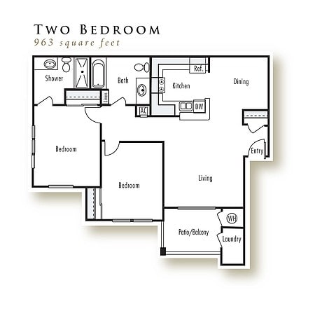 2BR/2BA