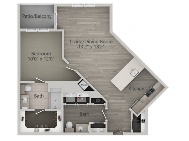 Floor Plan - Sesuit (1br_d)