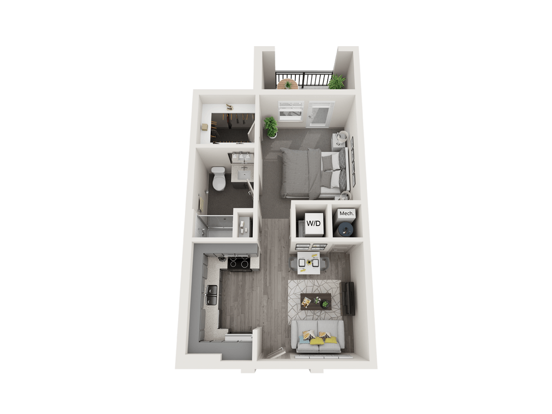 Floor Plan - E1 - Sage