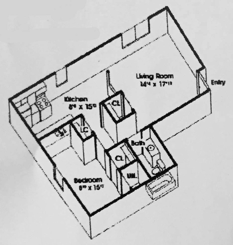 Garden Level - East Side Non-Reno