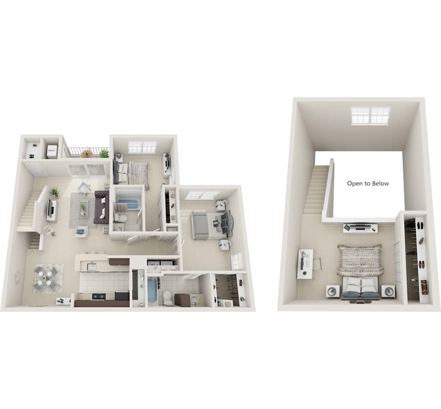 Floor Plan - Empire with Loft Renovated
