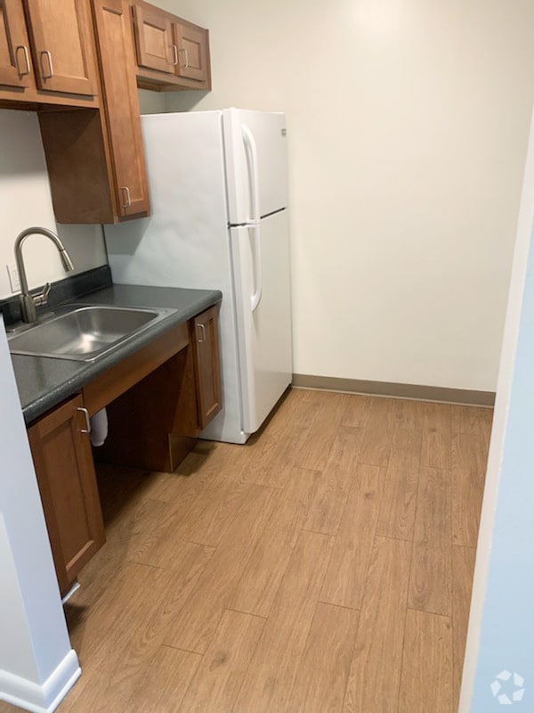 Unit Kitchen - South Village I Rental