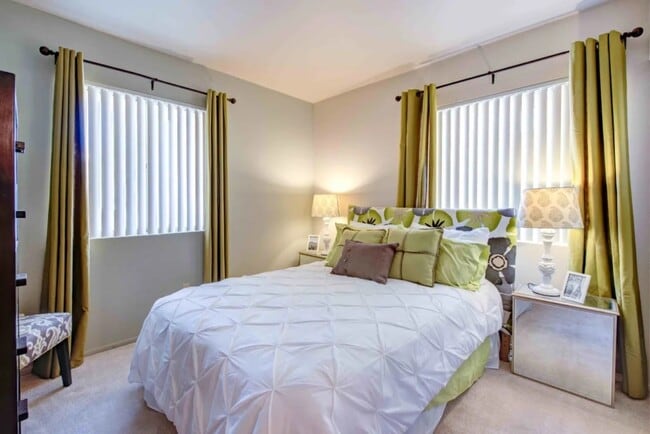 One furnished bedroom - High Desert Villas - 55+ Rental