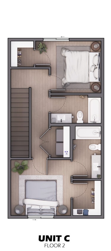 Floor Plan - Villa Skyline with Garage