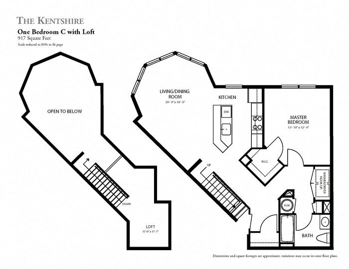 Floor Plan - The Piccadilly Loft