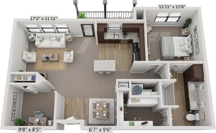 Floor Plan - The Genoa | A4