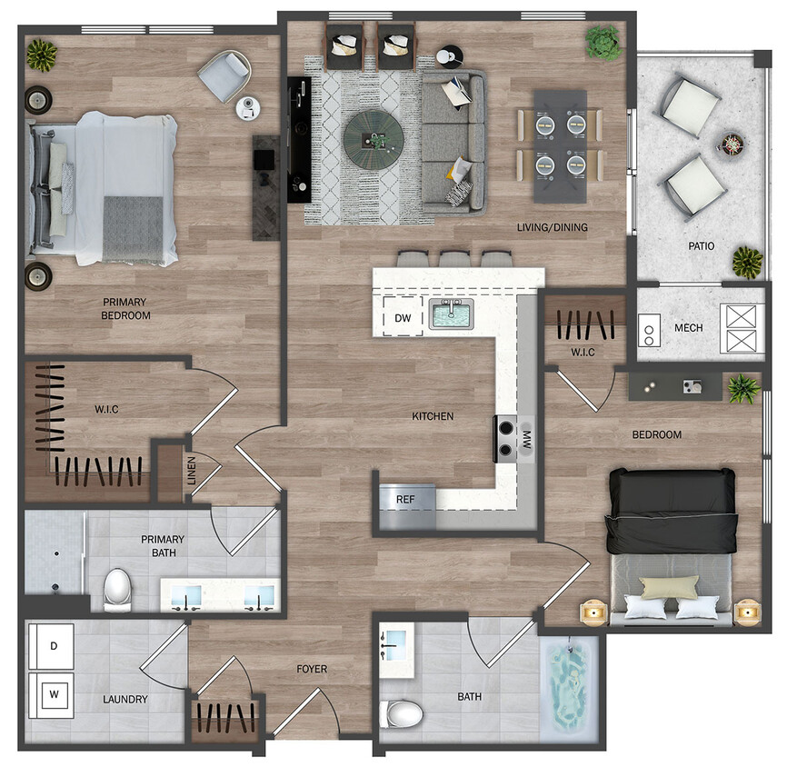 Floor Plan - Residence B-3