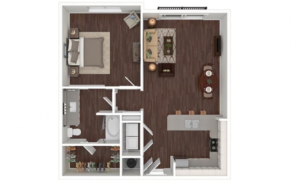Floor Plan - Bayou North