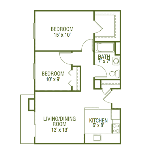 Floor Plan - The Chesapeake