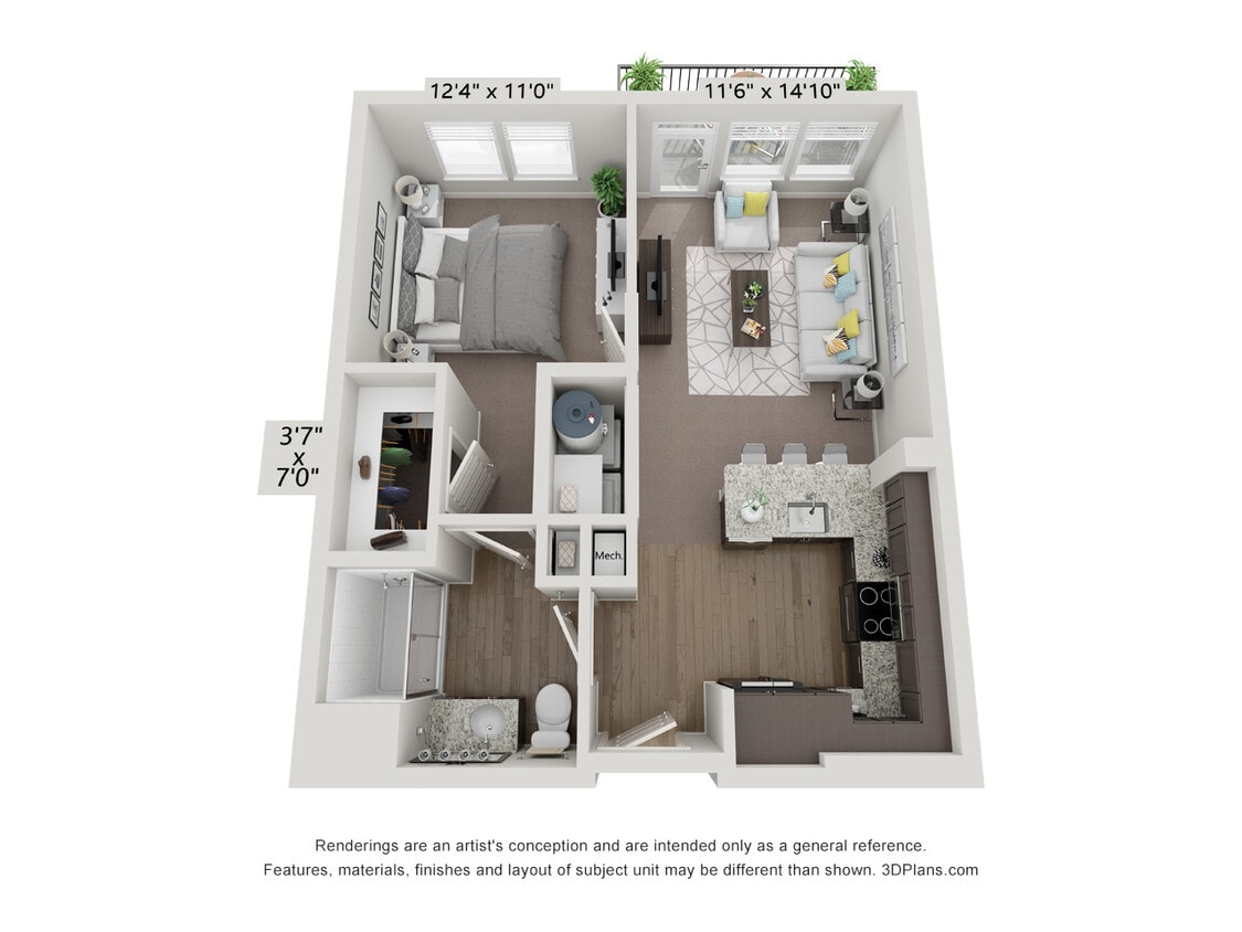 Floor Plan - A1 - Voyager