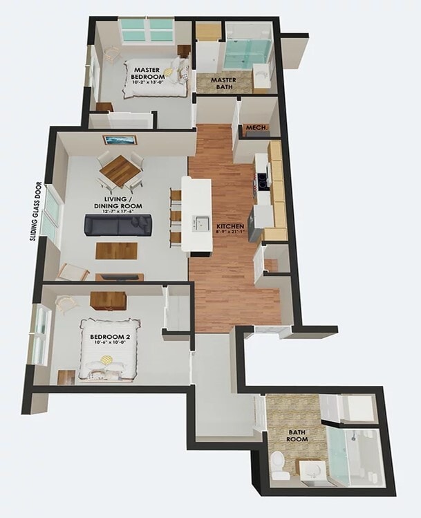 Floor Plan - Cayuga