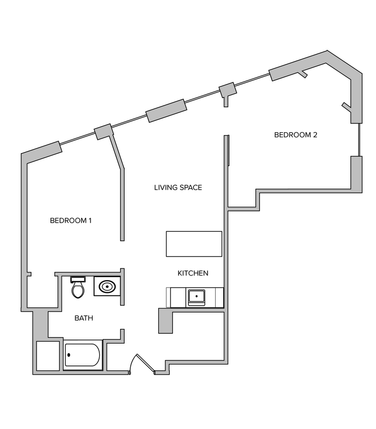 Floor Plan - The Clover